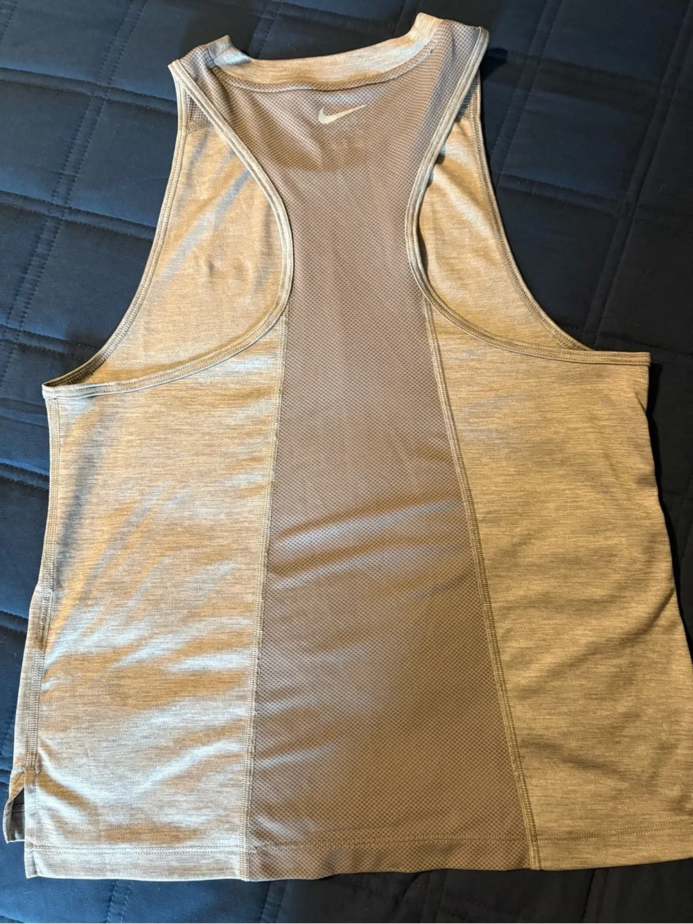 Nike Women’s Dri-FIT Sleeveless Training Tank - Gray